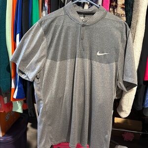 Nike Men's Gray Polo Shirt